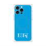 プレミアムスクエアケース with MagSafe［ オリジナル - ESFJ 領事 - アルファベット - ブルー ］