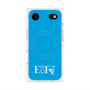 プレミアムスクエアケース with MagSafe［ オリジナル - ESFJ 領事 - アルファベット - ブルー ］