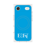 プレミアムスクエアケース with MagSafe［ オリジナル - ESFJ 領事 - アルファベット - ブルー ］