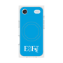 プレミアムスクエアケース with MagSafe［ オリジナル - ESFJ 領事 - アルファベット - ブルー ］