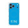 プレミアムスクエアケース with MagSafe［ オリジナル - ESFJ 領事 - アルファベット - ブルー ］