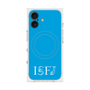 プレミアムスクエアケース with MagSafe［ オリジナル - ISFJ 擁護者 - アルファベット - ブルー ］