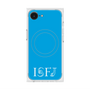 プレミアムスクエアケース with MagSafe［ オリジナル - ISFJ 擁護者 - アルファベット - ブルー ］