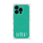プレミアムスクエアケース with MagSafe［ オリジナル - INFP 仲介者 - アルファベット - グリーン ］