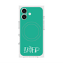 プレミアムスクエアケース with MagSafe［ オリジナル - INFP 仲介者 - アルファベット - グリーン ］