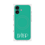 プレミアムスクエアケース with MagSafe［ オリジナル - INFP 仲介者 - アルファベット - グリーン ］