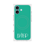 プレミアムスクエアケース with MagSafe［ オリジナル - INFP 仲介者 - アルファベット - グリーン ］