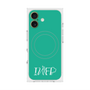プレミアムスクエアケース with MagSafe［ オリジナル - INFP 仲介者 - アルファベット - グリーン ］