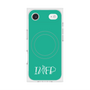 プレミアムスクエアケース with MagSafe［ オリジナル - INFP 仲介者 - アルファベット - グリーン ］
