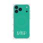 プレミアムスクエアケース with MagSafe［ オリジナル - INFP 仲介者 - アルファベット - グリーン ］