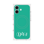 プレミアムスクエアケース with MagSafe［ オリジナル - INFJ 提唱者 - アルファベット - グリーン ］