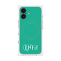 プレミアムスクエアケース with MagSafe［ オリジナル - INFJ 提唱者 - アルファベット - グリーン ］