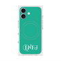 プレミアムスクエアケース with MagSafe［ オリジナル - INFJ 提唱者 - アルファベット - グリーン ］