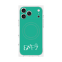 プレミアムスクエアケース with MagSafe［ オリジナル - ENFJ 主人公 - アルファベット - グリーン ］
