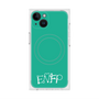 プレミアムスクエアケース with MagSafe［ オリジナル - ENFP 運動家 - アルファベット - グリーン ］