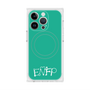 プレミアムスクエアケース with MagSafe［ オリジナル - ENFP 運動家 - アルファベット - グリーン ］