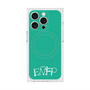プレミアムスクエアケース with MagSafe［ オリジナル - ENFP 運動家 - アルファベット - グリーン ］