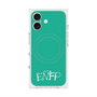 プレミアムスクエアケース with MagSafe［ オリジナル - ENFP 運動家 - アルファベット - グリーン ］