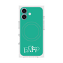プレミアムスクエアケース with MagSafe［ オリジナル - ENFP 運動家 - アルファベット - グリーン ］