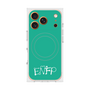 プレミアムスクエアケース with MagSafe［ オリジナル - ENFP 運動家 - アルファベット - グリーン ］