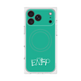 プレミアムスクエアケース with MagSafe［ オリジナル - ENFP 運動家 - アルファベット - グリーン ］