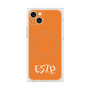 プレミアムスクエアケース with MagSafe［ オリジナル - ESTP 起業家 - アルファベット - オレンジ ］
