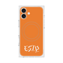 プレミアムスクエアケース with MagSafe［ オリジナル - ESTP 起業家 - アルファベット - オレンジ ］