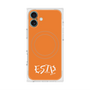 プレミアムスクエアケース with MagSafe［ オリジナル - ESTP 起業家 - アルファベット - オレンジ ］