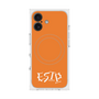 プレミアムスクエアケース with MagSafe［ オリジナル - ESTP 起業家 - アルファベット - オレンジ ］