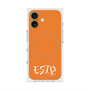 プレミアムスクエアケース with MagSafe［ オリジナル - ESTP 起業家 - アルファベット - オレンジ ］