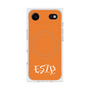 プレミアムスクエアケース with MagSafe［ オリジナル - ESTP 起業家 - アルファベット - オレンジ ］