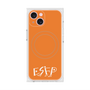プレミアムスクエアケース with MagSafe［ オリジナル - ESFP エンターテイナー - アルファベット - オレンジ ］