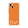 プレミアムスクエアケース with MagSafe［ オリジナル - ESFP エンターテイナー - アルファベット - オレンジ ］
