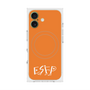 プレミアムスクエアケース with MagSafe［ オリジナル - ESFP エンターテイナー - アルファベット - オレンジ ］