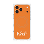 プレミアムスクエアケース with MagSafe［ オリジナル - ESFP エンターテイナー - アルファベット - オレンジ ］