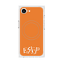 プレミアムスクエアケース with MagSafe［ オリジナル - ESFP エンターテイナー - アルファベット - オレンジ ］