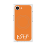 プレミアムスクエアケース with MagSafe［ オリジナル - ESFP エンターテイナー - アルファベット - オレンジ ］