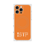 プレミアムスクエアケース with MagSafe［ オリジナル - ISTP 巨匠 - アルファベット - オレンジ ］