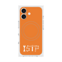 プレミアムスクエアケース with MagSafe［ オリジナル - ISTP 巨匠 - アルファベット - オレンジ ］