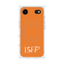 プレミアムスクエアケース with MagSafe［ オリジナル - ISFP 冒険家 - アルファベット - オレンジ ］