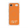 プレミアムスクエアケース with MagSafe［ オリジナル - ISFP 冒険家 - アルファベット - オレンジ ］