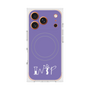 プレミアムスクエアケース with MagSafe［ オリジナル - INTP 論理学者 - アルファベット - パープル ］