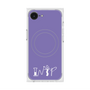 プレミアムスクエアケース with MagSafe［ オリジナル - INTP 論理学者 - アルファベット - パープル ］
