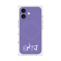 プレミアムスクエアケース with MagSafe［ オリジナル - ENTJ 指揮官 - アルファベット - パープル ］