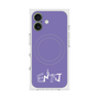 プレミアムスクエアケース with MagSafe［ オリジナル - ENTJ 指揮官 - アルファベット - パープル ］
