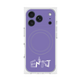 プレミアムスクエアケース with MagSafe［ オリジナル - ENTJ 指揮官 - アルファベット - パープル ］
