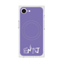 プレミアムスクエアケース with MagSafe［ オリジナル - ENTJ 指揮官 - アルファベット - パープル ］