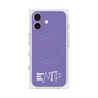 プレミアムスクエアケース with MagSafe［ オリジナル - ENTP 討論者 - アルファベット - パープル ］