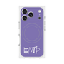 プレミアムスクエアケース with MagSafe［ オリジナル - ENTP 討論者 - アルファベット - パープル ］