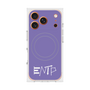 プレミアムスクエアケース with MagSafe［ オリジナル - ENTP 討論者 - アルファベット - パープル ］